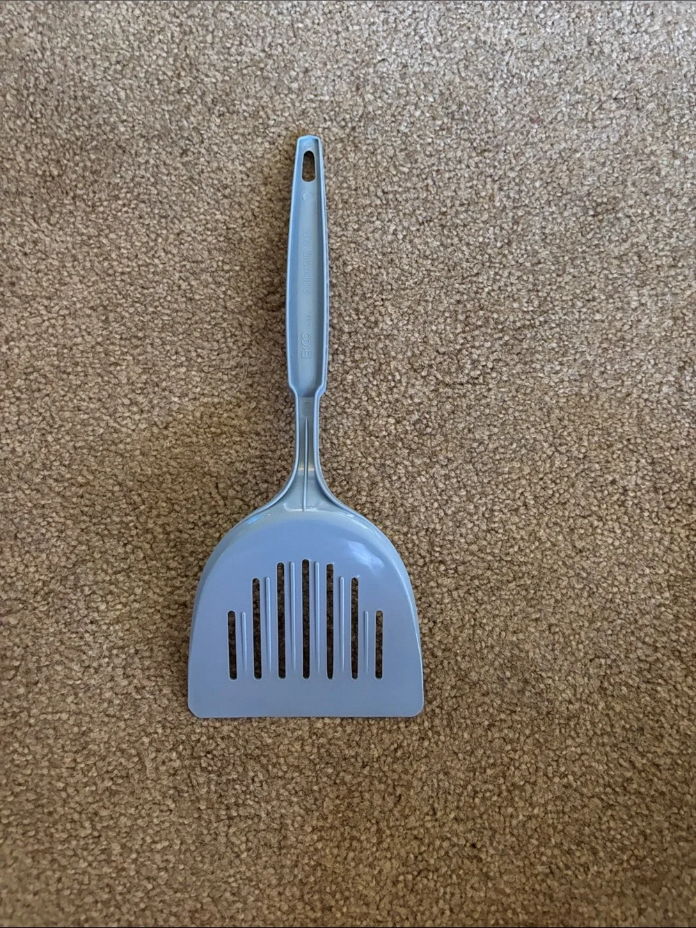 Vintage Light Blue Ekco USA Slotted Turner Spatula - Home Kitchen